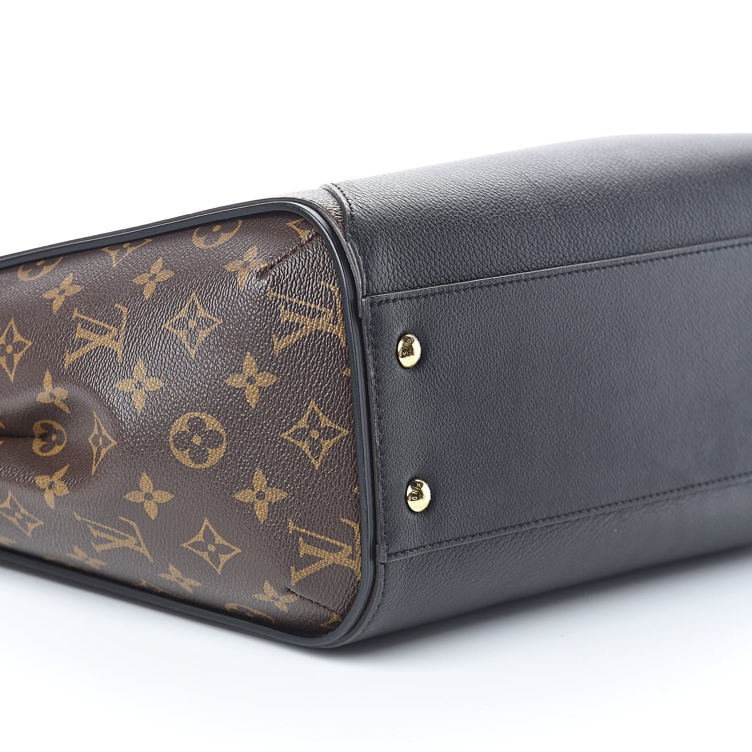 Louis Vuitton Calfskin Monogram Kimono Tote Black 7 of 8