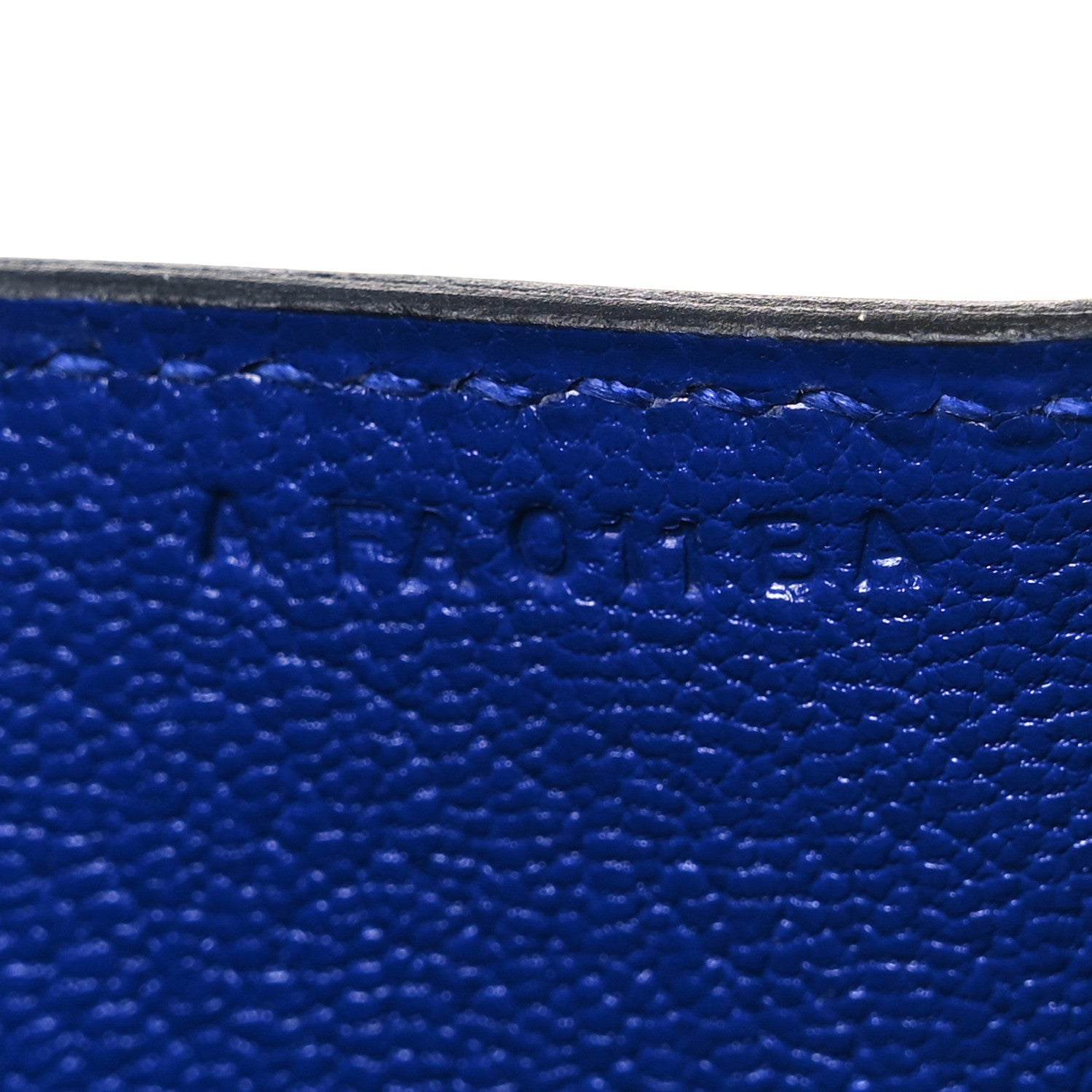 Hermes Chevre Mysore Medor 23 Clutch Bleu Hydra Electric Blue 7 of 8