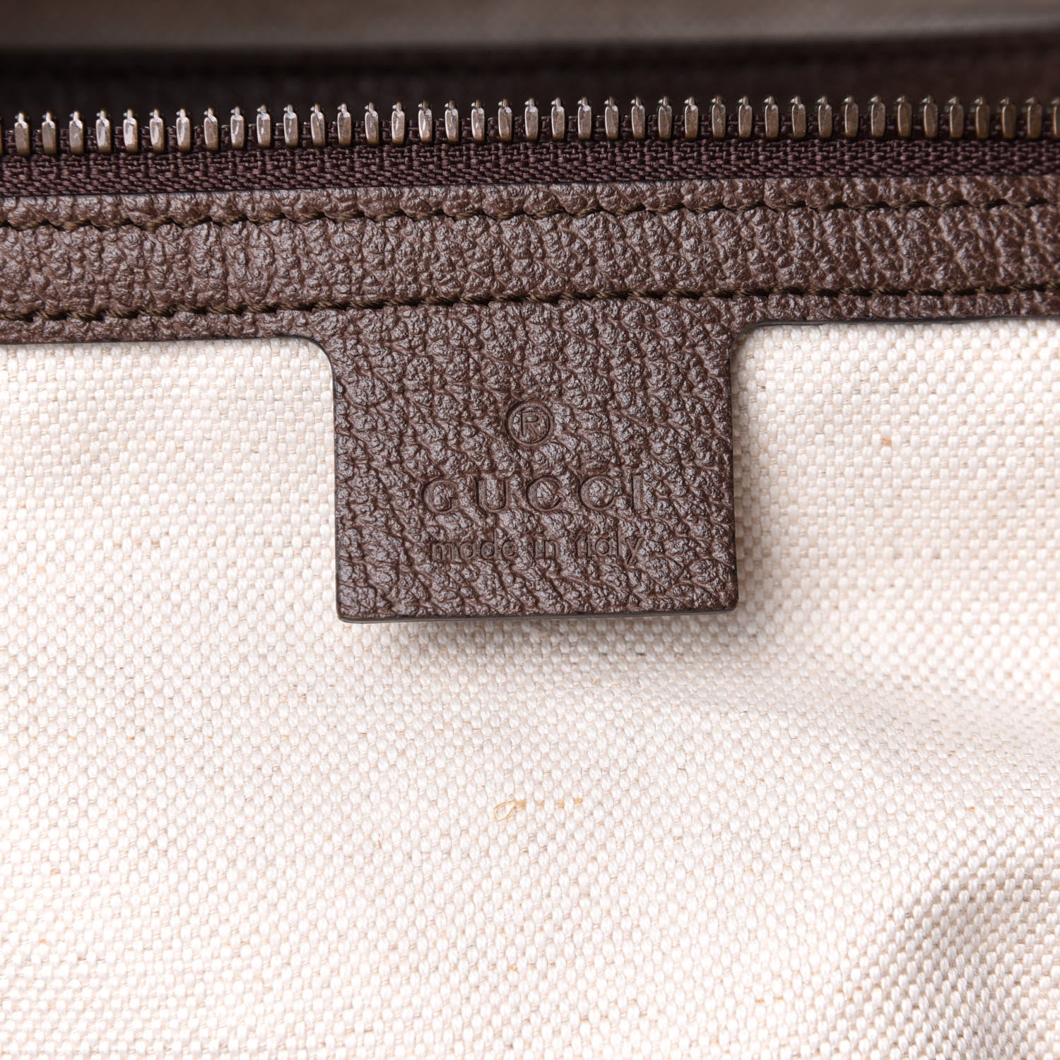 Gucci GG Supreme Monogram Textured Dollar Calfskin Web Medium Ophidia Carry-On Duffle Bag Beige Ebony New Acero 6 of 16