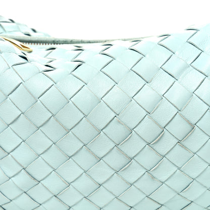 Bottega Veneta Nappa Intrecciato Teen Jodie Hobo Teal Washed 9 of 11