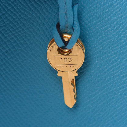 Hermes Epsom Kelly Sellier 28 Bleu Du Nord 34 of 39