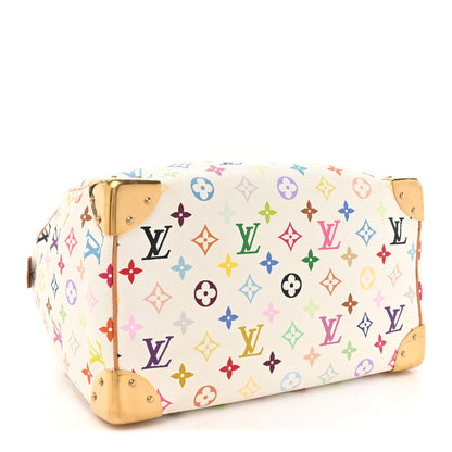 Louis Vuitton Monogram Multicolor Speedy 30 White 4 of 14