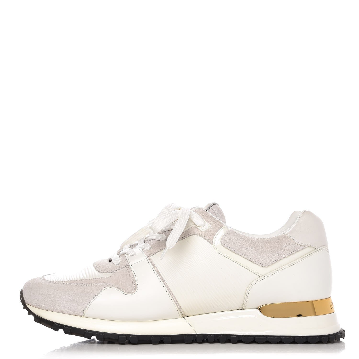 Louis Vuitton Epi Suede Run Away Sneakers 38.5 White 1 of 9