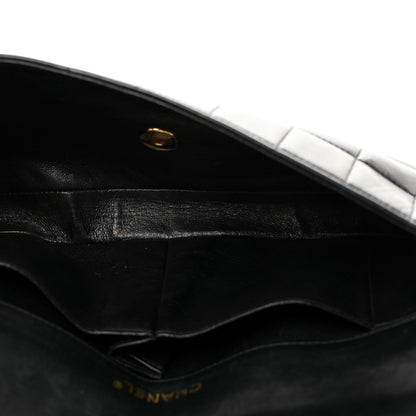 Chanel Lambskin East West Chocolate Bar Flap Black 5 of 10