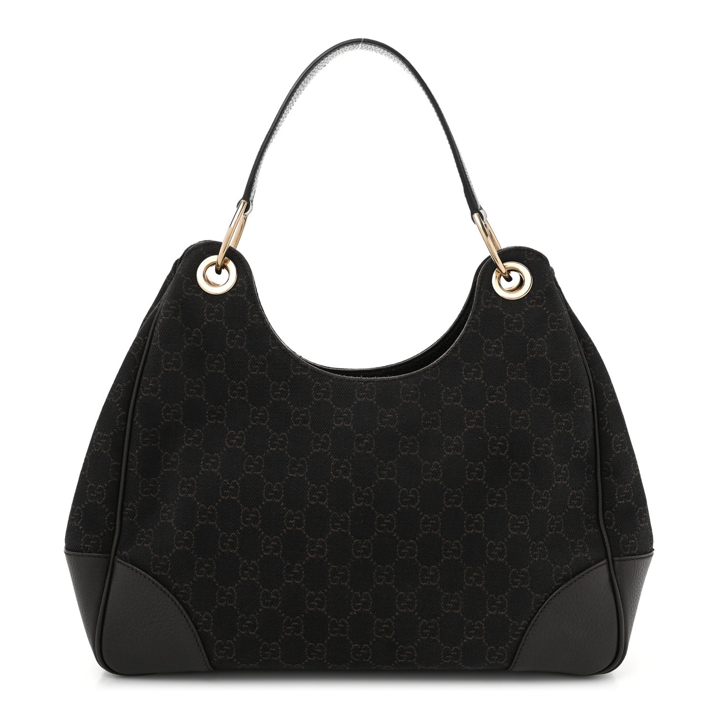 Denim Monogram Hobo Brown