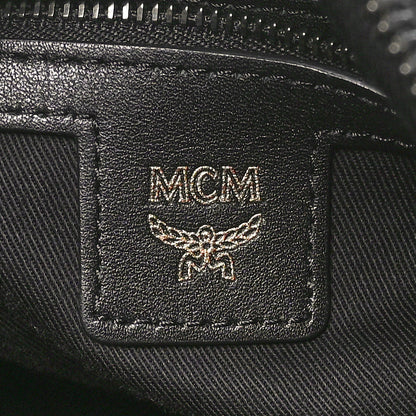 MCM Visetos Medium Traveler Weekender Bag Ruby Red 6 of 10