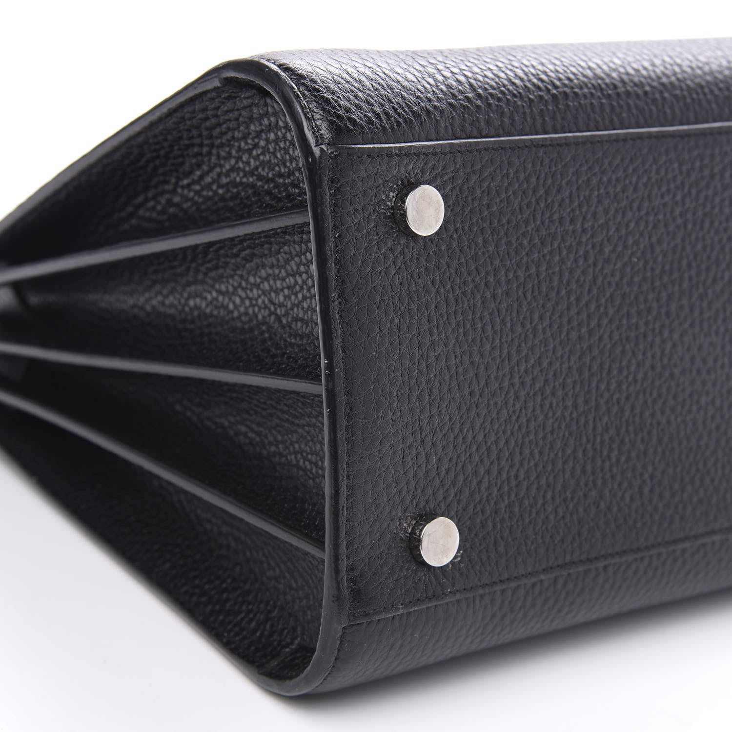 Saint Laurent Grained Calfskin Small Sac De Jour Black 9 of 11