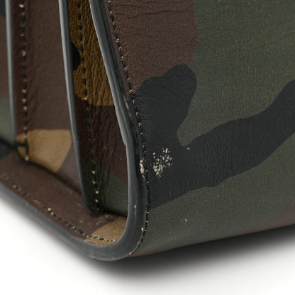 Saint Laurent Calfskin Camouflage Small Sac De Jour Kaki Black 20 of 21