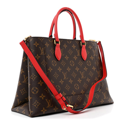 Louis Vuitton Monogram Flower Tote  Coquelicot 3 of 12