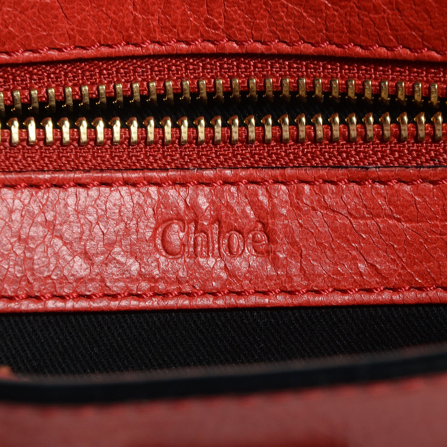 Leather Medium Ethel Satchel Lipstick
