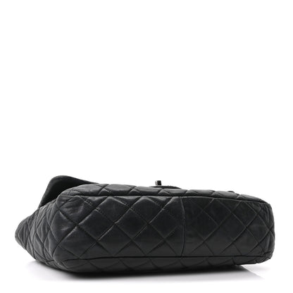 Chanel Lambskin Quilted Jumbo Single Flap Black 4 of 10