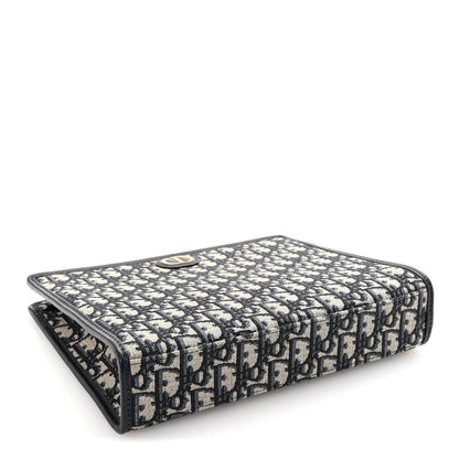 Christian Dior Oblique 30 Montaigne Pouch Blue 4 of 6