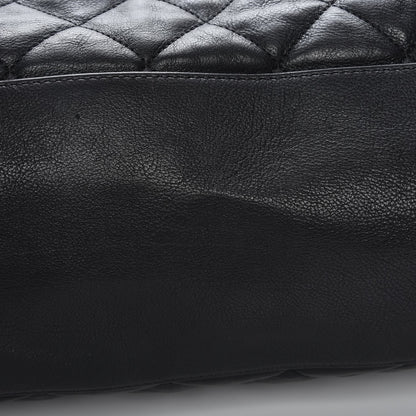 Chanel Calfskin Quilted Large Chain Me Hobo Black 7 of 8
