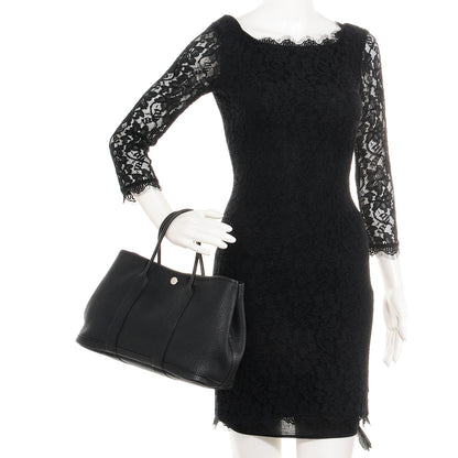 Hermes Veau Negonda Garden Party TPM Black 2 of 11