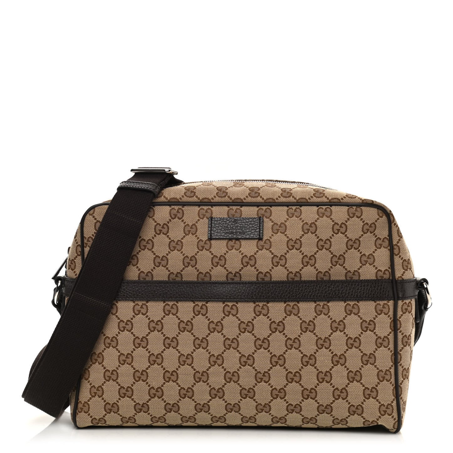 Monogram Messenger Bag Dark Brown