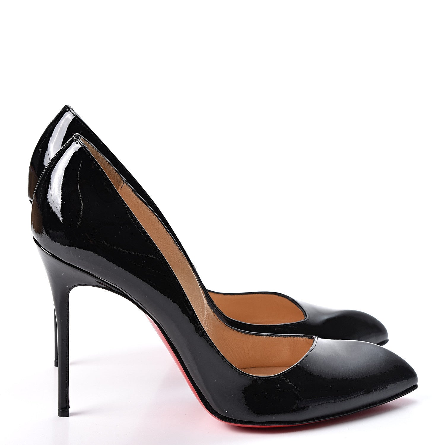 Christian Louboutin Patent Corneille 100 Pumps 40.5 Black 4 of 10