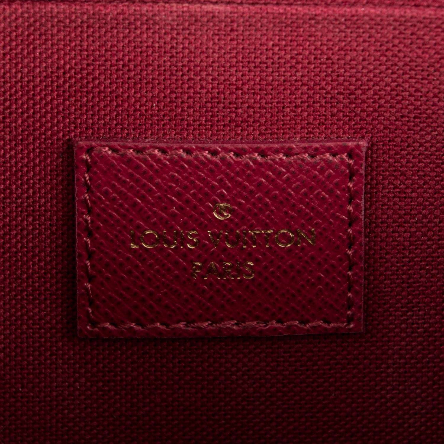 Louis Vuitton Monogram Pochette Felicie Chain Wallet Fuchsia 6 of 8