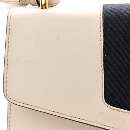 Gucci Calfskin Small Sylvie Shoulder Bag Off White 11 of 18