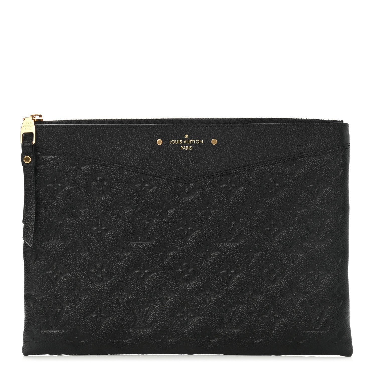 Louis Vuitton Empreinte Daily Pouch Black 1 of 8