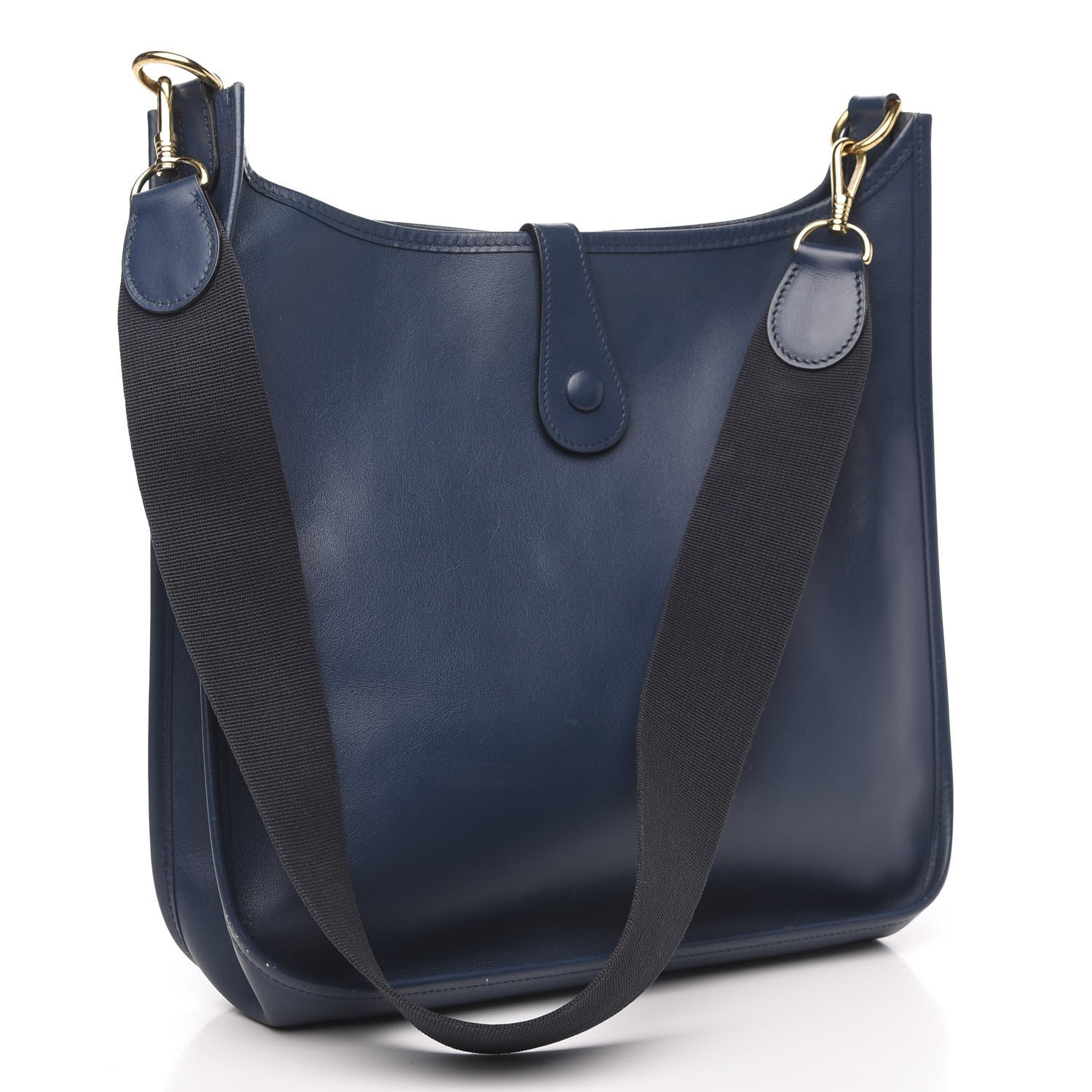 Hermes Box Evelyne TGM Bleu Marine 3 of 10