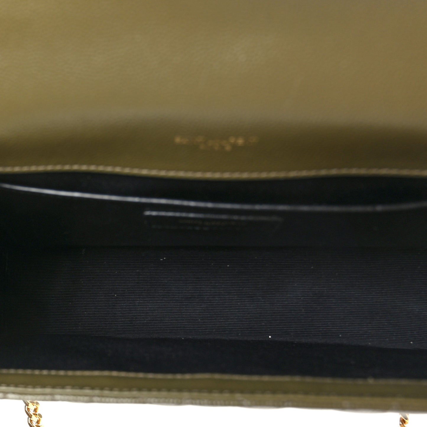 Grain De Poudre Textured Mixed Matelasse Triquilt Medium Monogram Satchel Light Sage