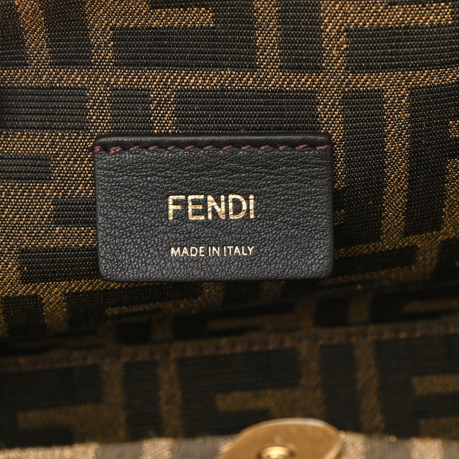 Fendi Shiny Nappa Small Fendi First Poudre 6 of 8