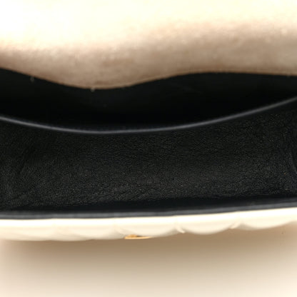 Saint Laurent Patent Matelasse Monogram Large Vicky Chain Bag Crema Soft 5 of 11