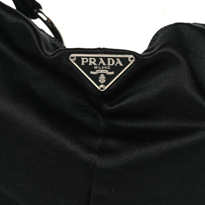 Prada Tessuto Nylon Saffiano Re-Edition 2006 Shoulder Bag Black 9 of 11