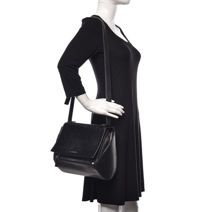 Givenchy Calf Hair Calfskin Medium Pandora Box Crossbody Bag Black 2 of 22