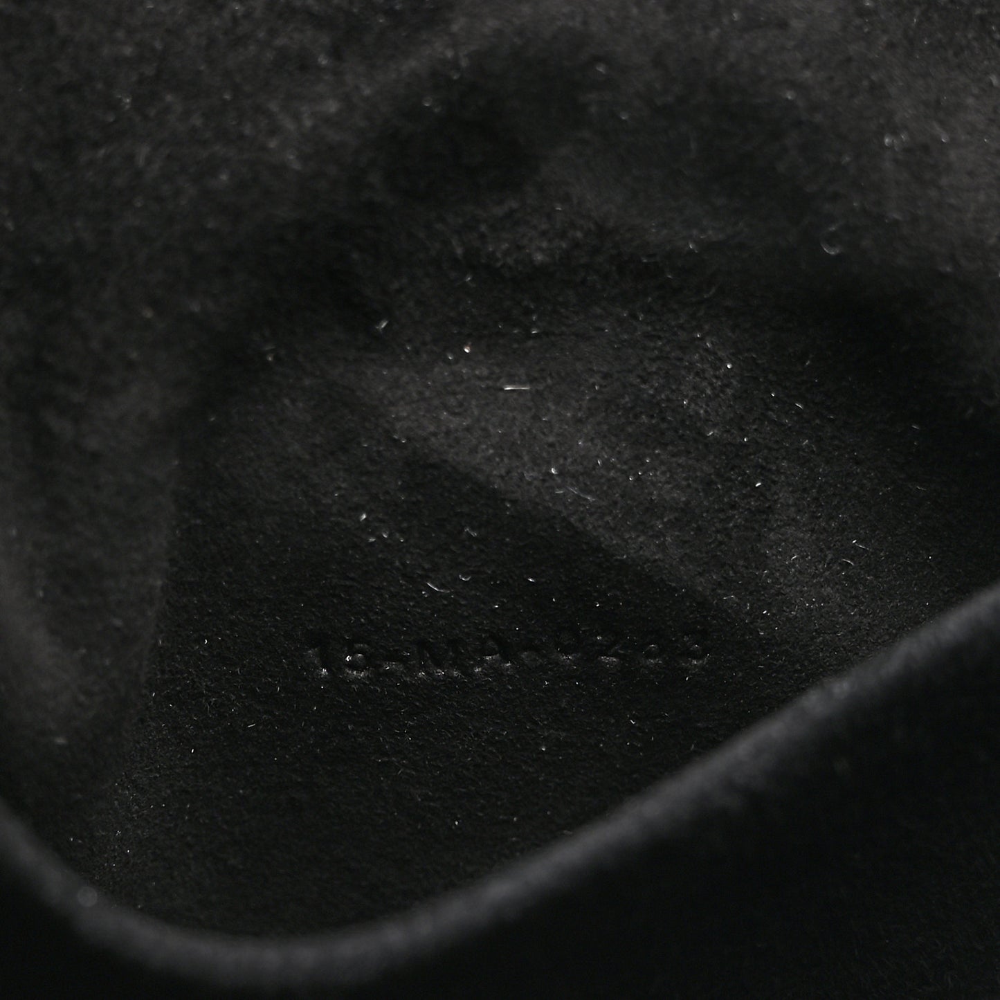 Calfskin CD Embossed Medium C'est Chain Bucket Bag Black