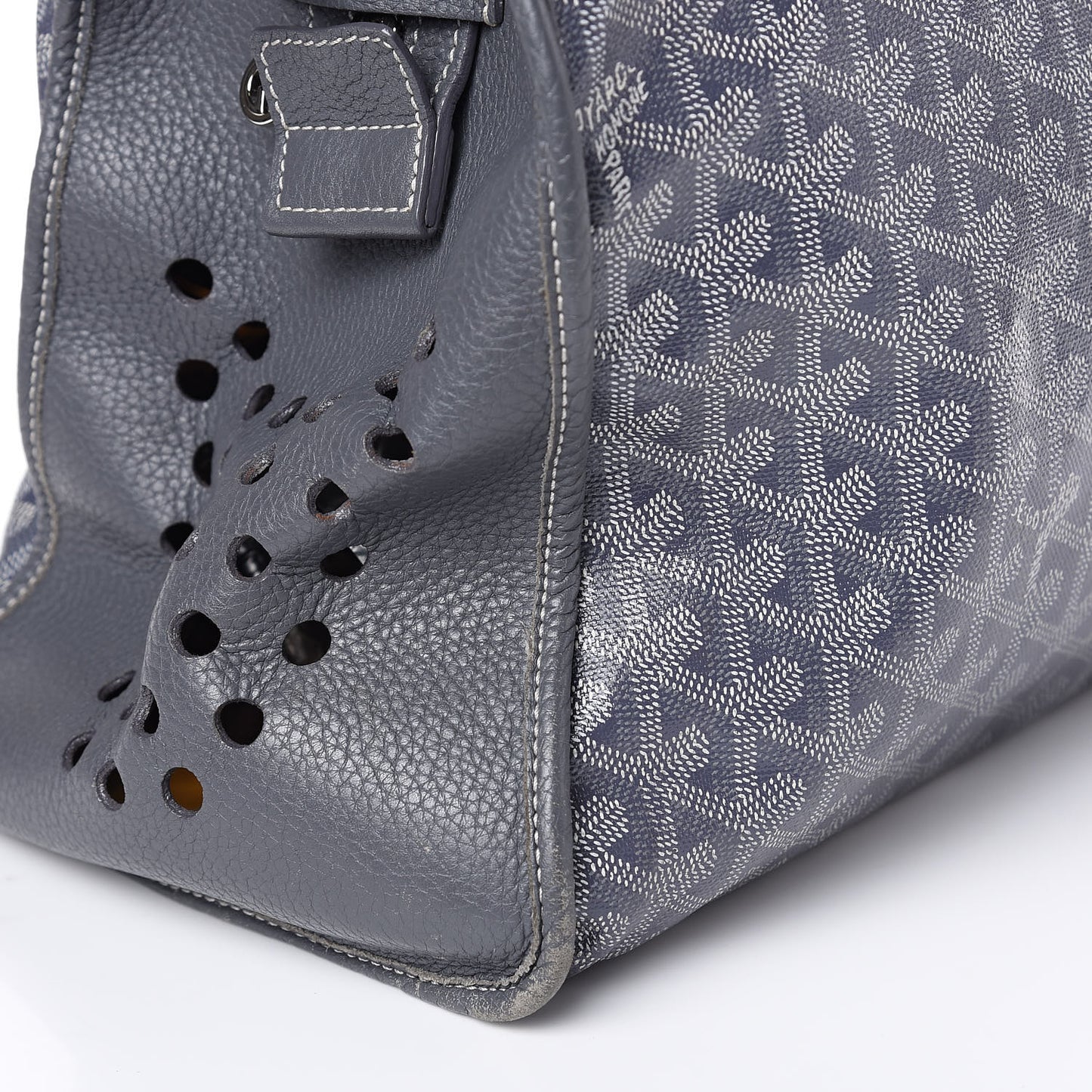 Goyardine Sac Hardy Pet Carrier PM Grey