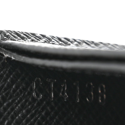 Louis Vuitton Epi Slender Wallet Black 7 of 7