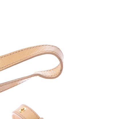 Prada Tessuto Nylon Nappa Shoulder Bag Beige 16 of 18