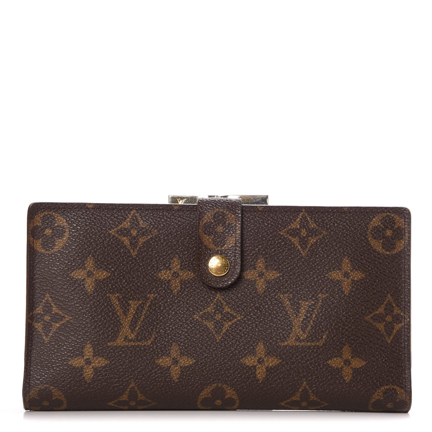 Louis Vuitton Monogram Continental French Purse Wallet 1 of 9