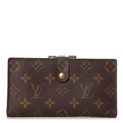 Louis Vuitton Monogram Continental French Purse Wallet 1 of 9