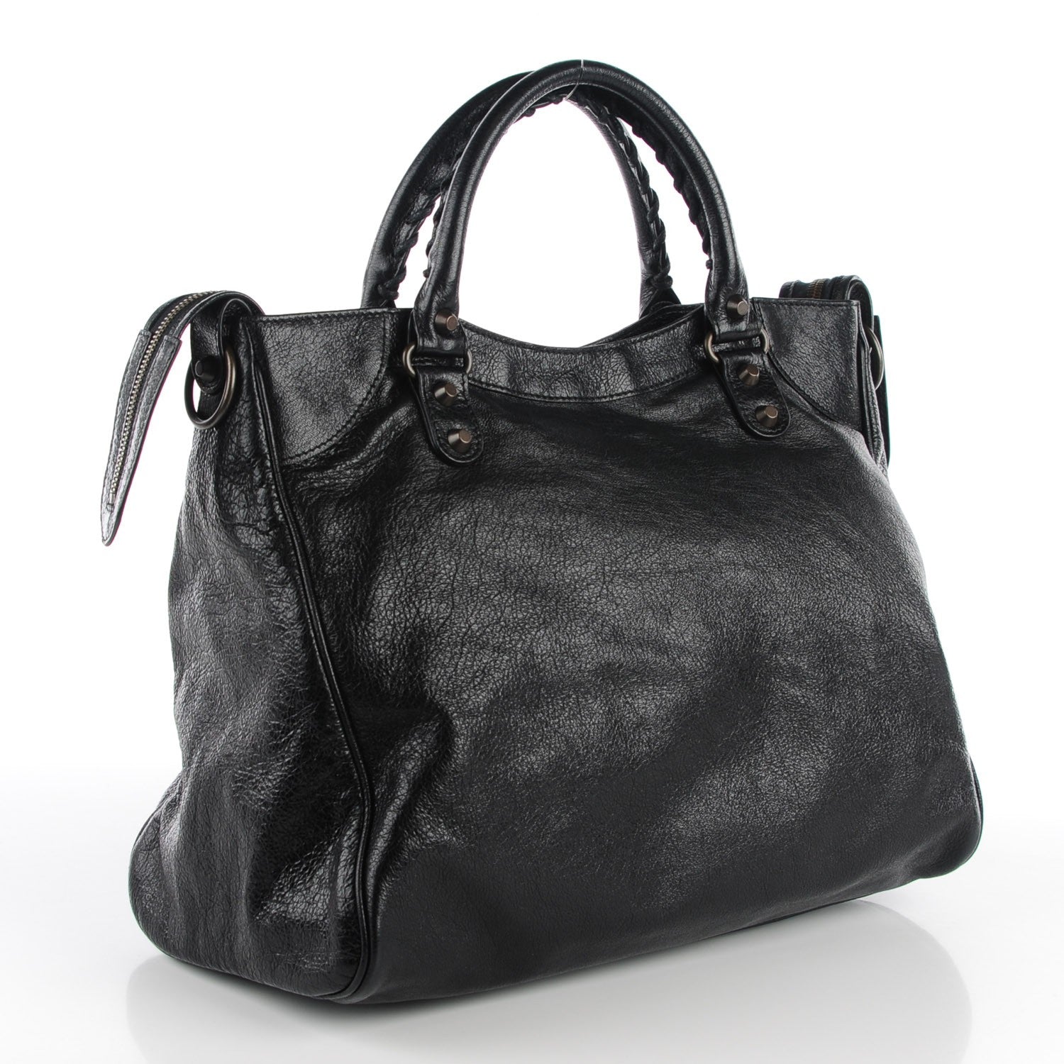 Balenciaga Agneau Classic Hardware Velo Black 9 of 15
