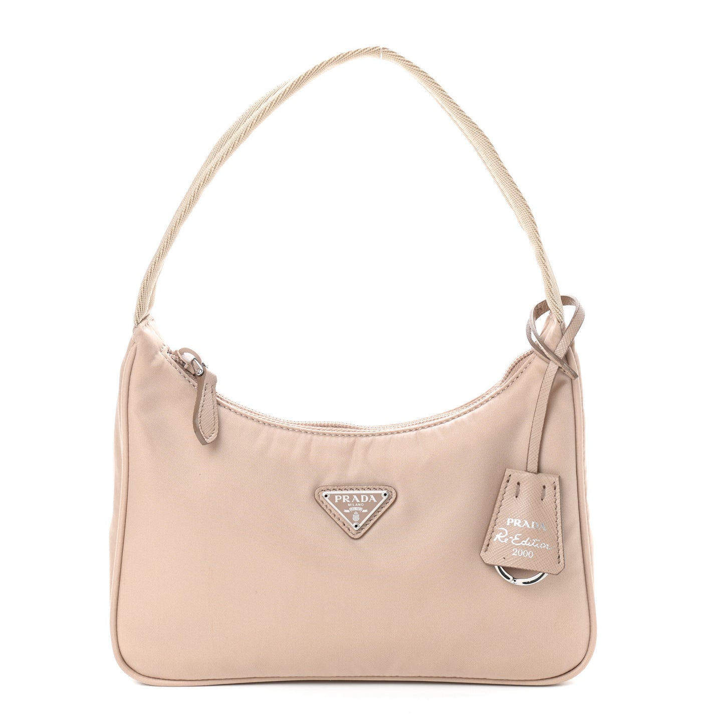 Tessuto Nylon Mini Re-Edition 2000 Bag Cammeo