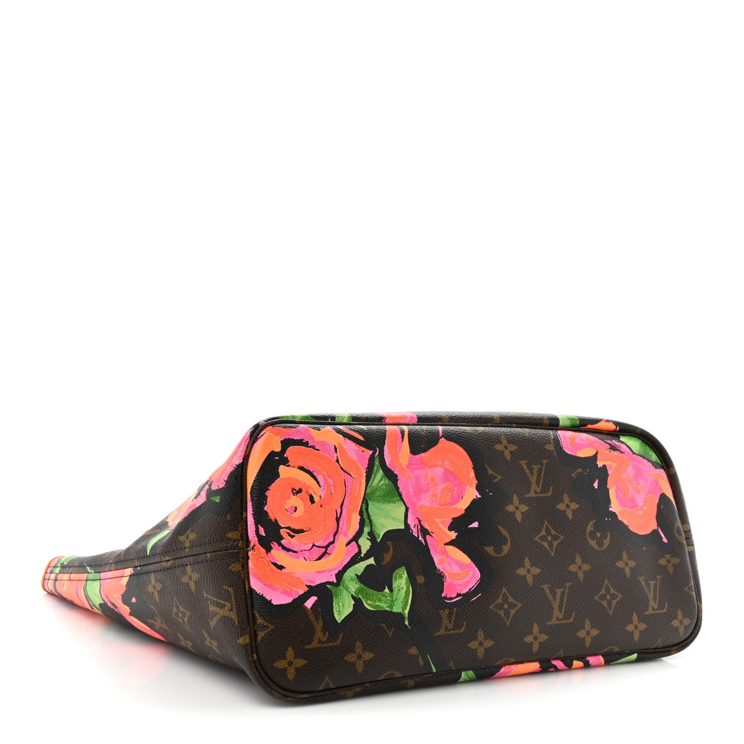 Louis Vuitton Monogram Roses Neverfull MM 4 of 20