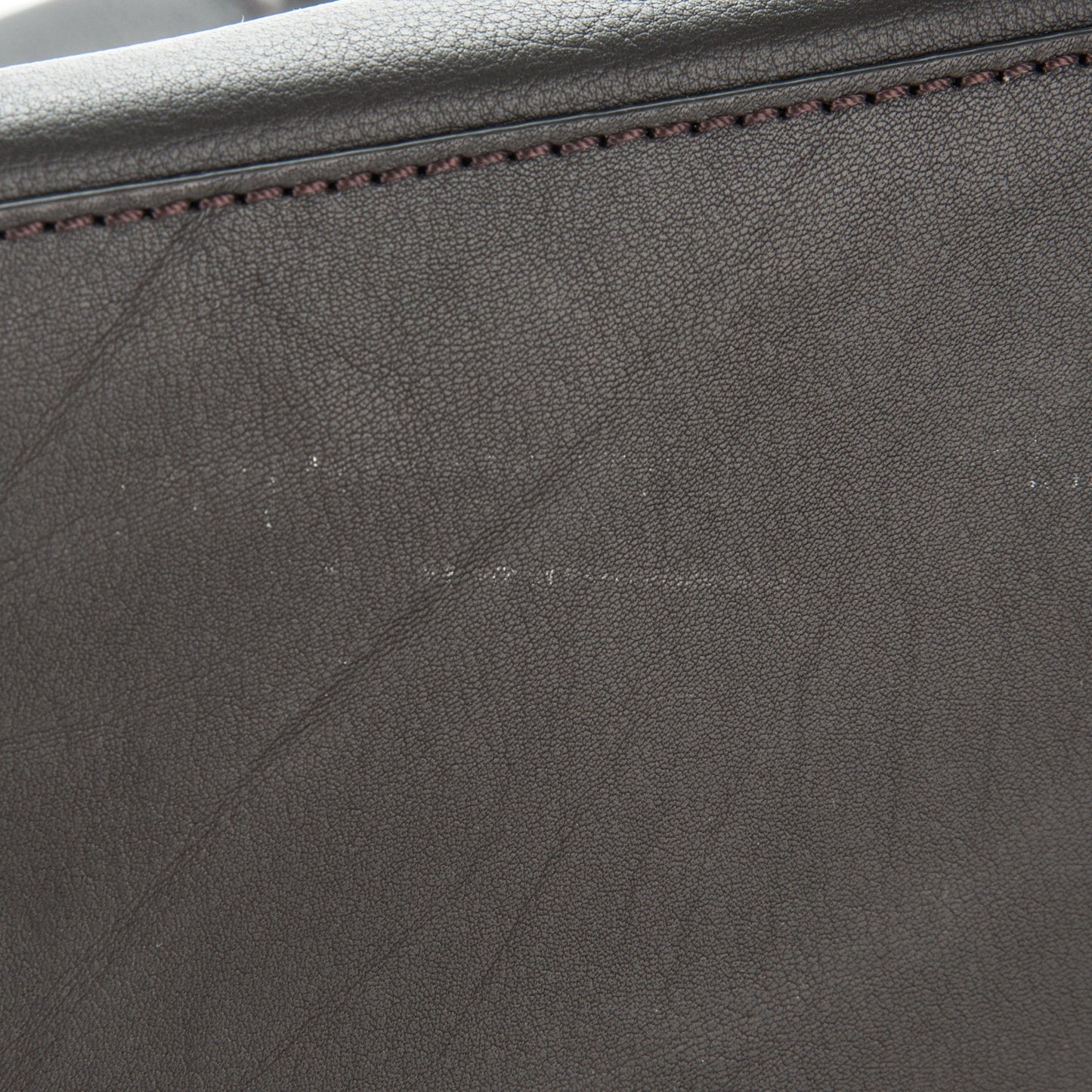 Vitello Dolce Marmol Large Peekaboo Iconic Satchel Ebano Blu Scuro