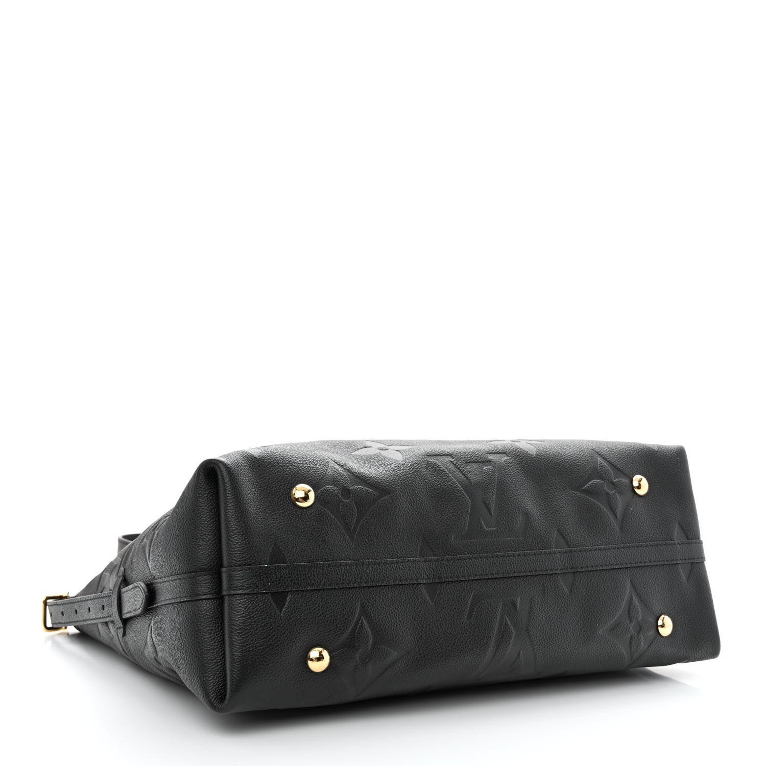Louis Vuitton Empreinte Monogram Giant CarryAll MM Black 5 of 12