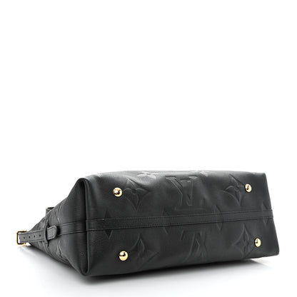 Louis Vuitton Empreinte Monogram Giant CarryAll MM Black 5 of 12