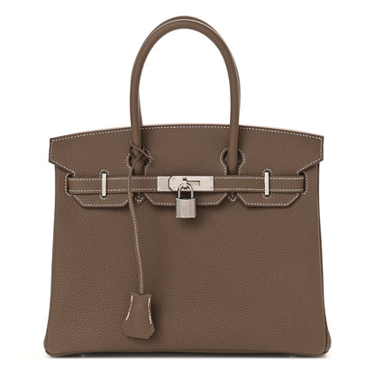 Hermes Togo Birkin 30 Etoupe 1 of 11