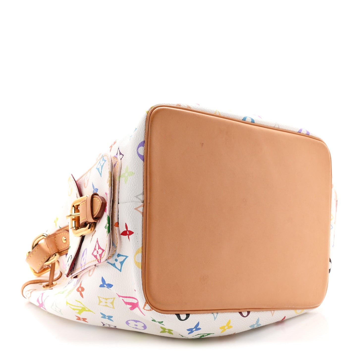 Monogram Multicolor Petit Noe White