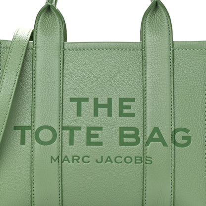 Marc Jacobs Grained Calfskin Small The Tote Bag Aspen Green 9 of 11