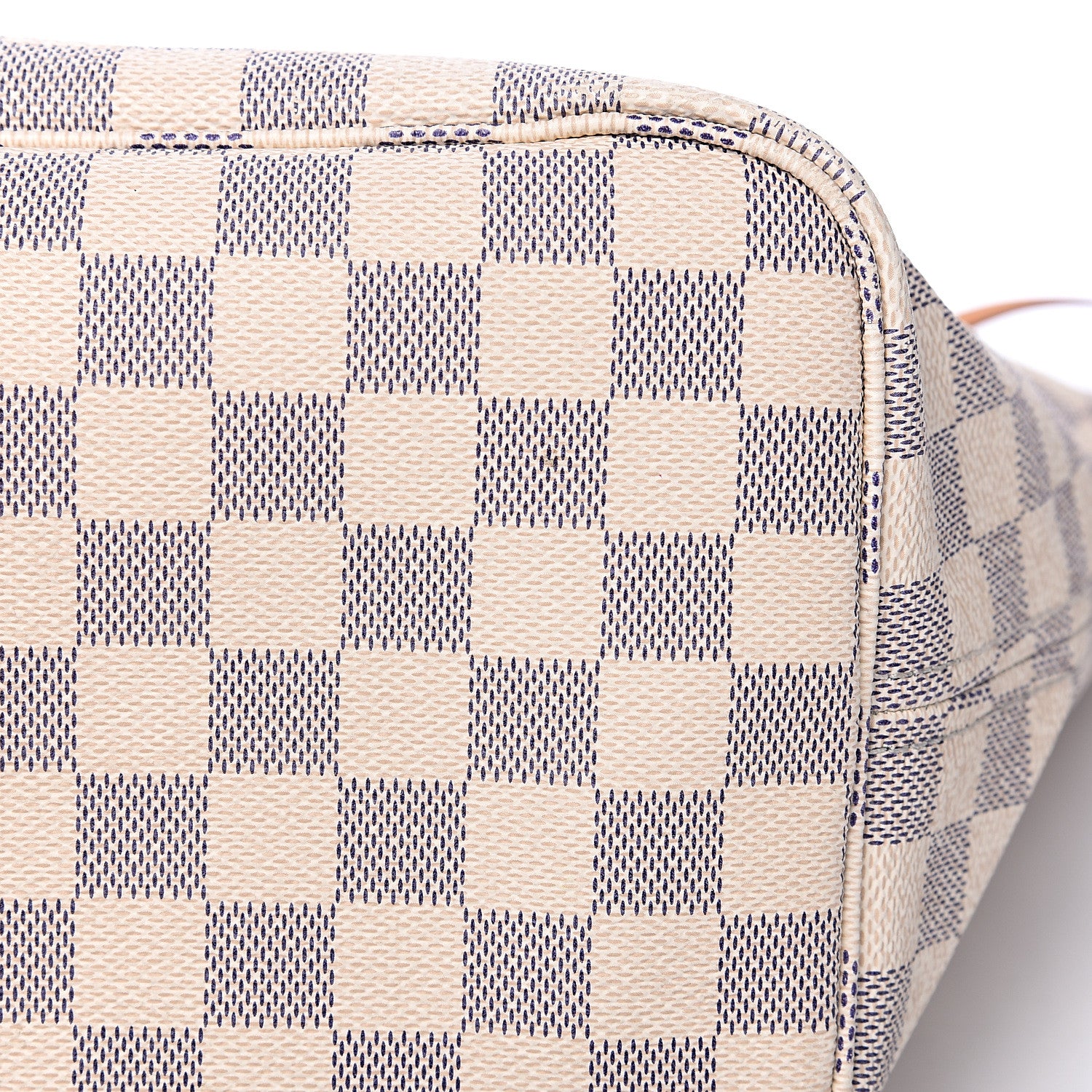 Louis Vuitton Damier Azur Neo Neverfull MM Rose Ballerine 9 of 15