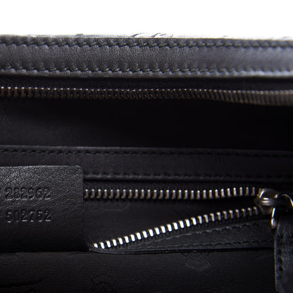Gucci Guccissima Medium GG Twins Hobo Black 8 of 10