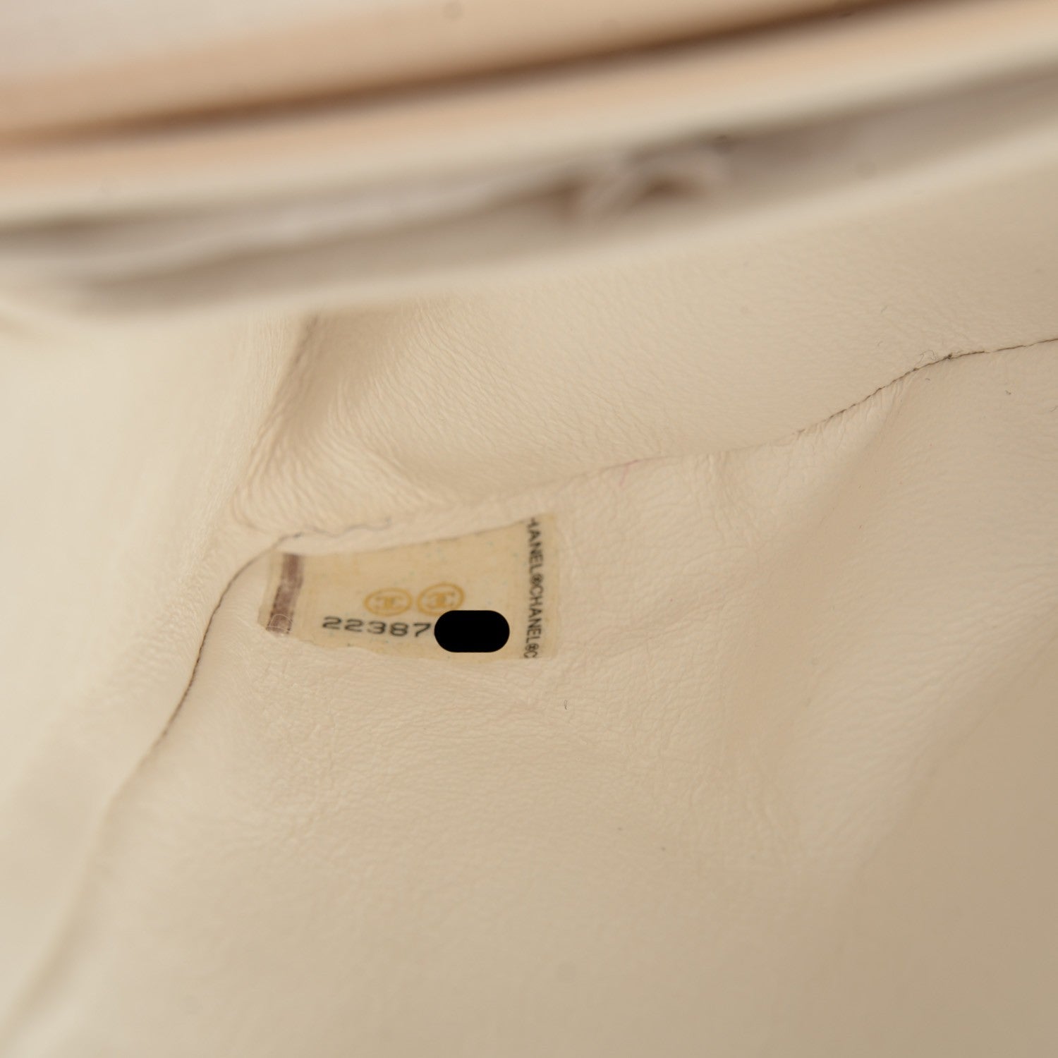 Chanel Lambskin Quilted Mini Square Flap White 7 of 8