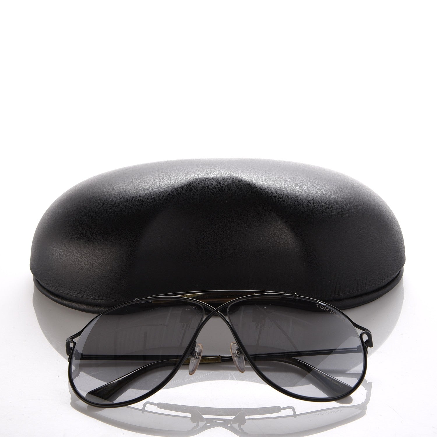 Tom Ford Tom N.6 Private Collection Aviator Sunglasses Black 7 of 7