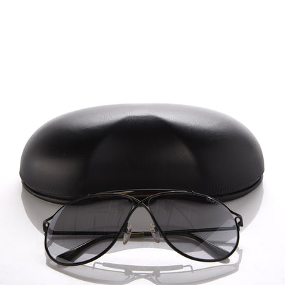 Tom Ford Tom N.6 Private Collection Aviator Sunglasses Black 7 of 7