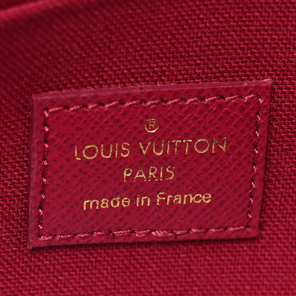 Louis Vuitton Monogram Pochette Felicie Chain Wallet Fuchsia 9 of 10